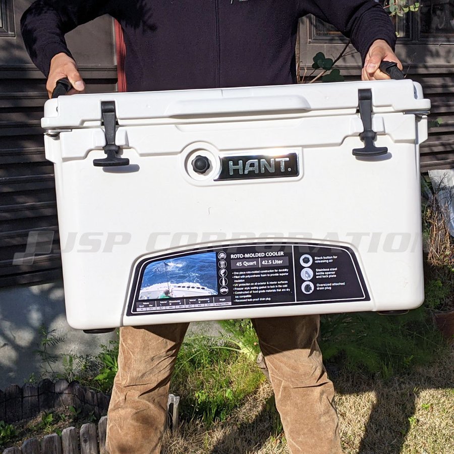クーラーボックス 45qt 42 6l Hant ハント ハードクーラー クーラーbox 釣り アウトドア キャンプ 大容量 釣り 大型 ネオネットマリンペイペイモール店 通販 Paypayモール