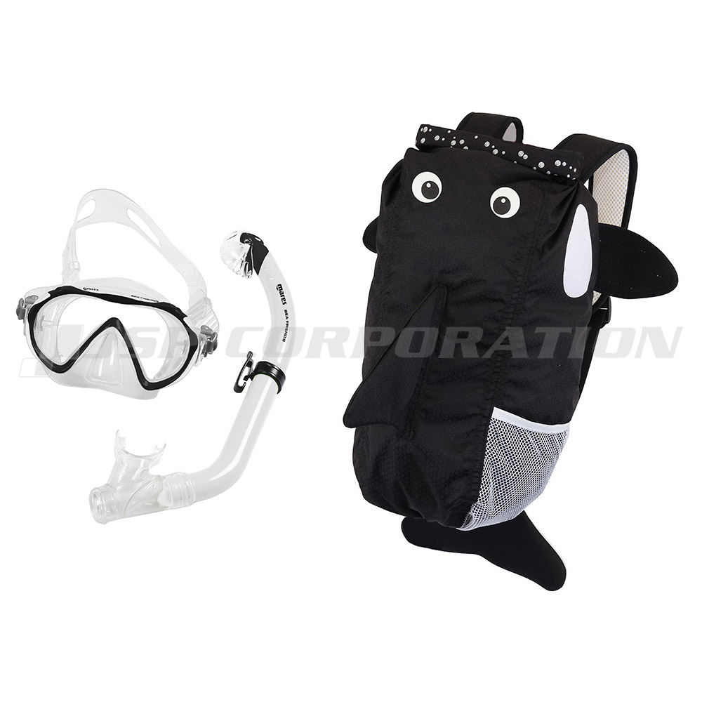 子供用スノーケル3点セット　シーフレンズ/MARES(マレス) キッズ バッグ付き シュノーケル | mares | 01