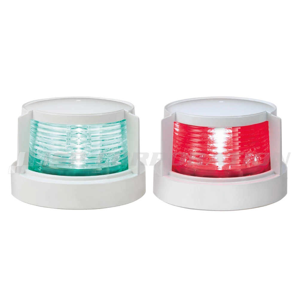 小糸製作所 航海灯 LED 第二種 右舷灯(緑) ＆ 左舷灯(赤) 2個