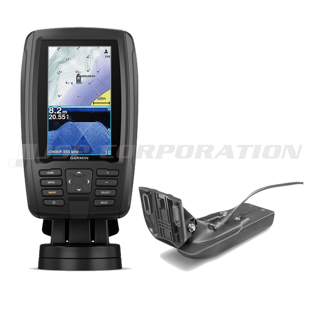 ガーミン 4.3型 GPS 魚探 ECHOMAP Plus 45cv GT20-TM 振動子セット 魚群探知機