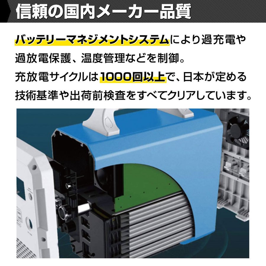 ポータブル電源 EB180 超大容量486000mAh/1800Wh PSE認証済 純正弦波 : happ-eb180 :  ネオネットマリンYahoo!店 - 通販 - Yahoo!ショッピング