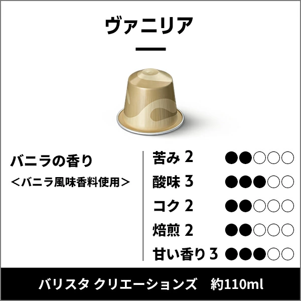 公式 ネスプレッソ バリスタ クリエーションズ フレーバーコーヒーセット 4種(50カプセル)オリジナル(ORIGINAL)専用カプセル 関連画像2