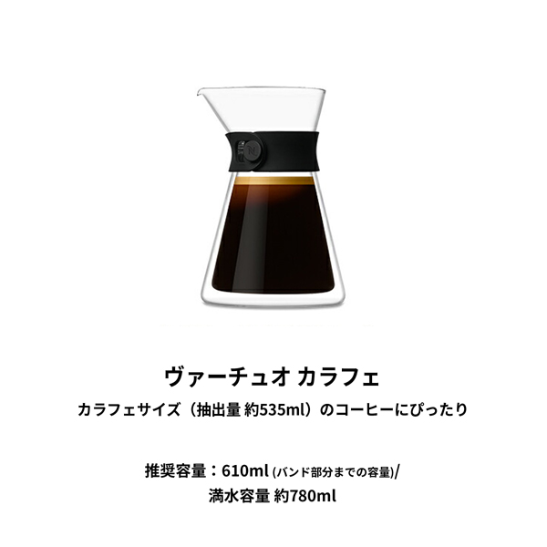 ネスプレッソ 公式 ヴァーチュオ カラフェ セット（1種 14カプセル＋