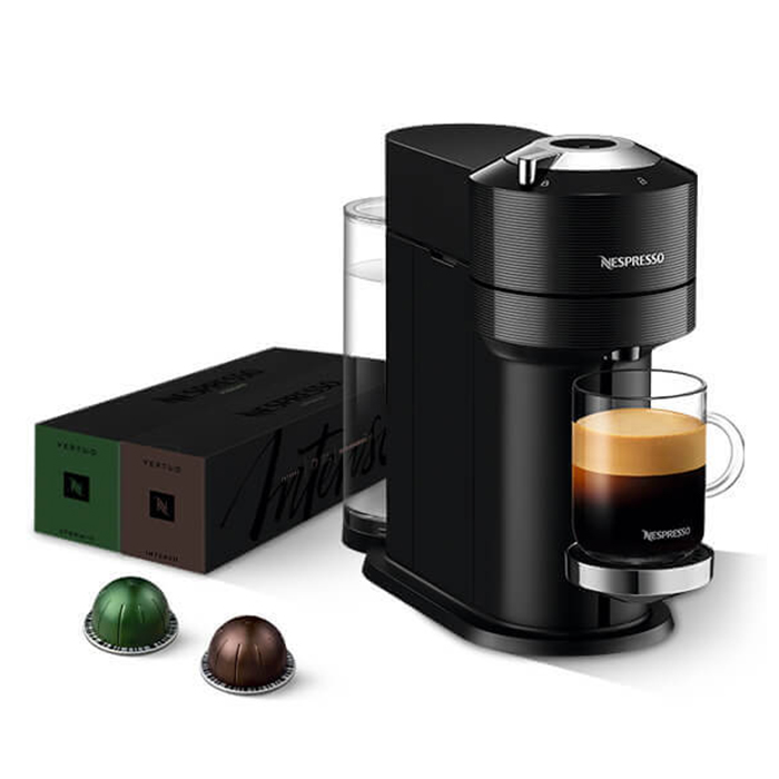 公式 ネスプレッソ ヴァーチュオ カプセル式コーヒーメーカー ヴァーチュオ ネクスト C/D 全2色 カプセルセット (32カプセル)