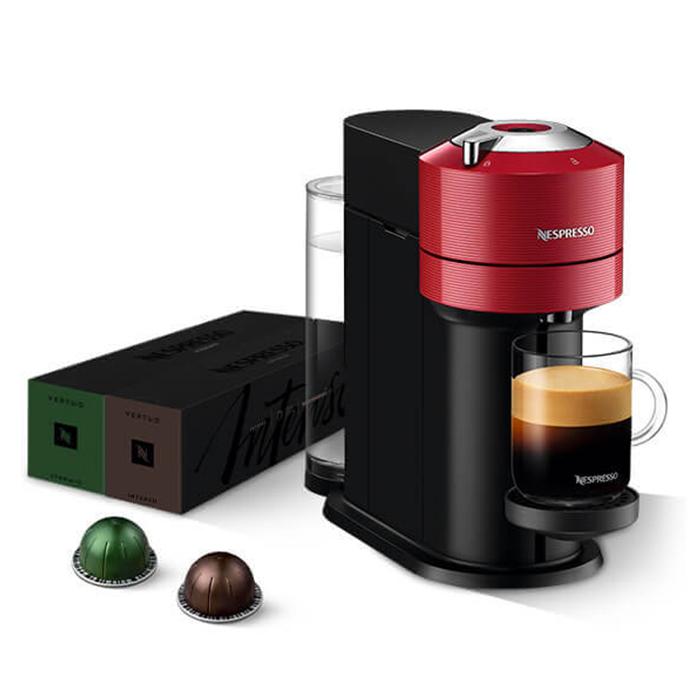公式 ネスプレッソ ヴァーチュオ カプセル式コーヒーメーカー ヴァーチュオ C/D ネクスト 全3色 カプセルセット 2種（20カプセル）｜nespresso-coffee｜03