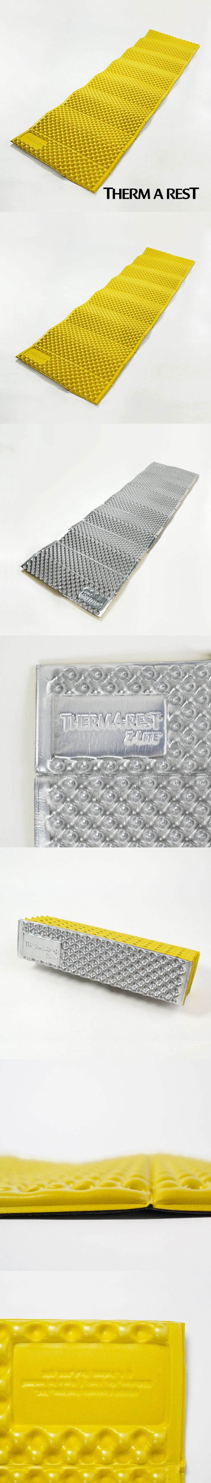 Therm-a-Rest Zライトソル スリーピングマット イエロー シルバー Therm-a-Rest Zライトソル スリーピングマット イエロー