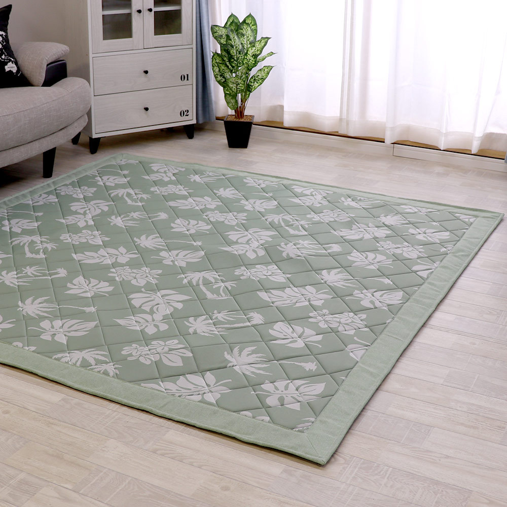 ラグ 夏 ひんやり 冷感 接触冷感 ラグ 190&times;240 ウレタン 10mm使用 カーペット ラグマット 夏用 ひんやりマット おしゃれ