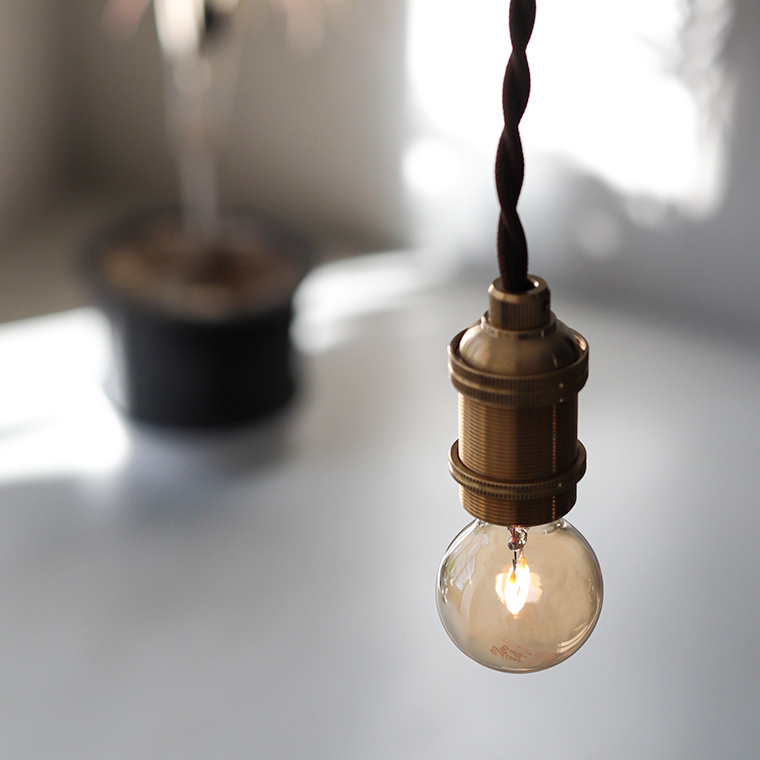 EdisonBulb コンセントプラグ ペンダントライト 日本製照明器具