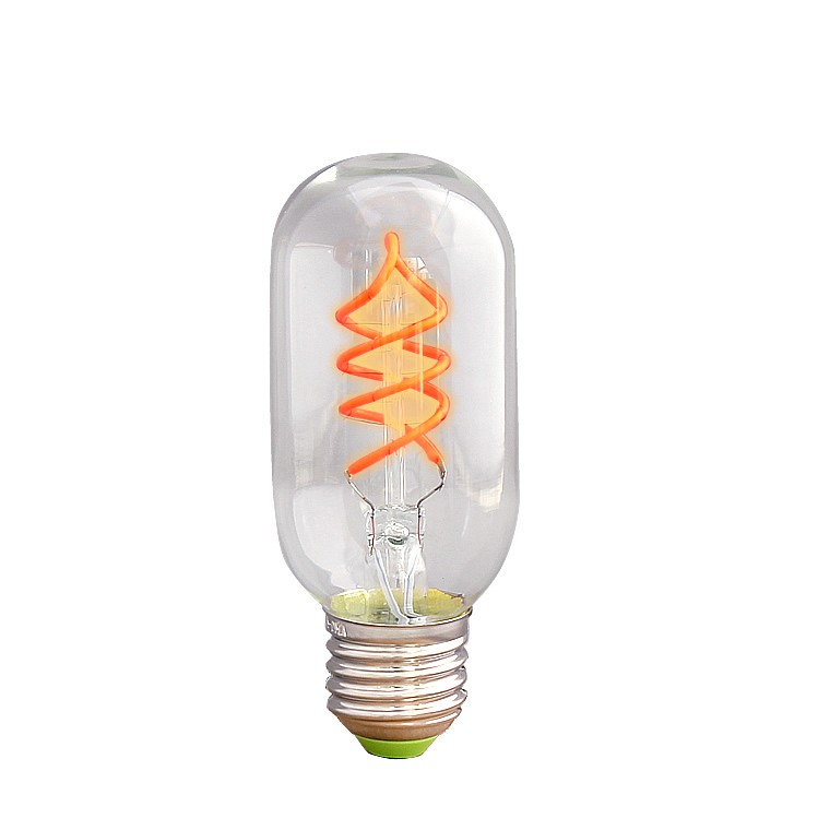 5個セット スパイラル フィラメント電球 LED エジソンバルブLED E26 調
