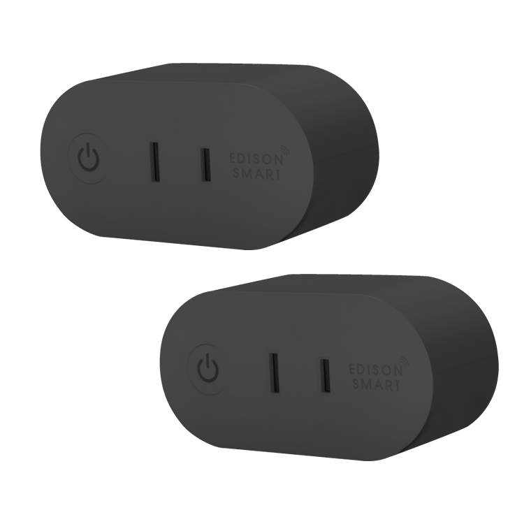 2個セット スマートプラグ スマートWi-Fiプラグ エジソンスマート コンセントタイマー 電源タップ 音声 遠隔操作 alexa Google  Home NEST Siri対応 スマホ wifi