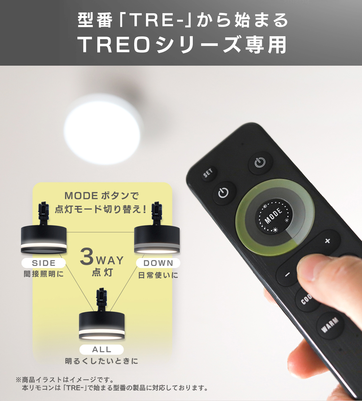 リモコン P003-150ST イエロー estreorc_02.jpg