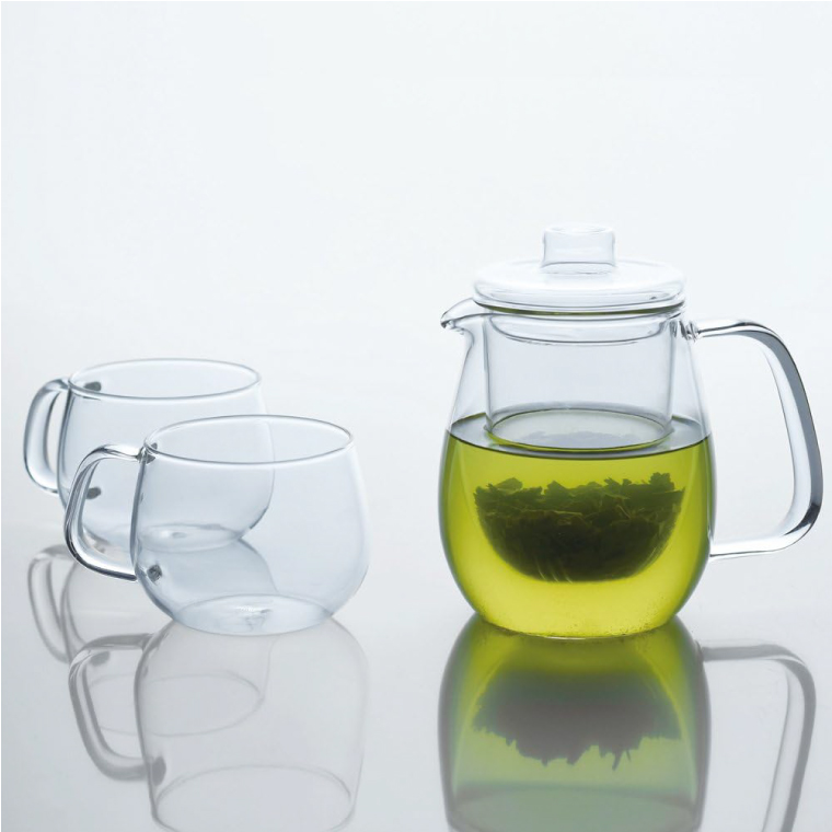 キントー マグカップ KINTO UNITEA 550ml 耐熱ガラス ティーカップ おしゃれ 大容量 コップ グラス 大きい コーヒー 紅茶 緑茶 食洗機 電子レンジ 取っ手付き | KINTO | 10