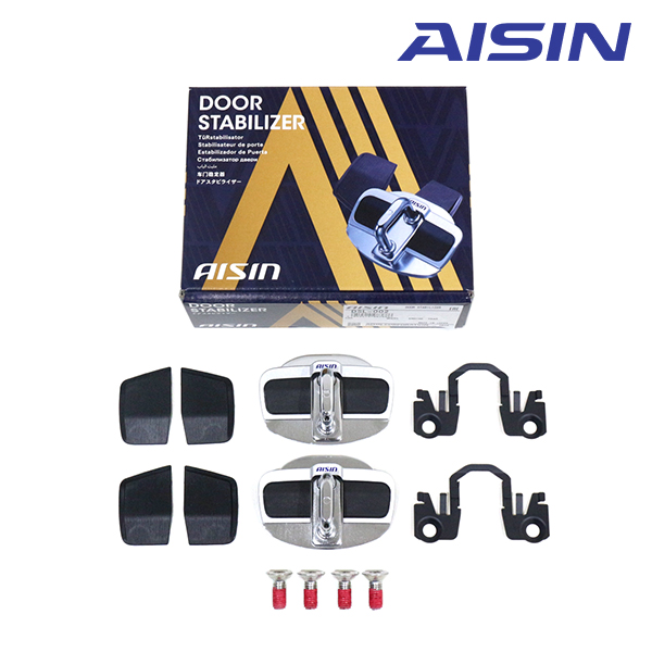 【送料無料◎ AISIN アイシン ドアスタビライザー ＆ 取付ボルト DSL-002 DSL-SP01 フロント 専用ボルト付き スズキ  アルトワークス