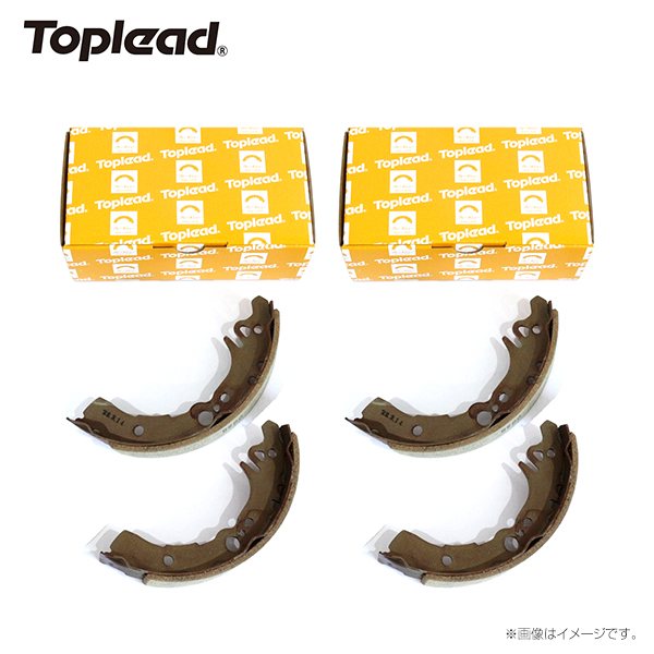 送料無料】 トップリード Toplead ブレーキシュー フロントセット