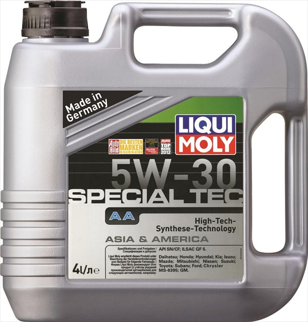 LIQUI MOLY リキモリ スペシャルテックAA 5W30 4L 7616 交換