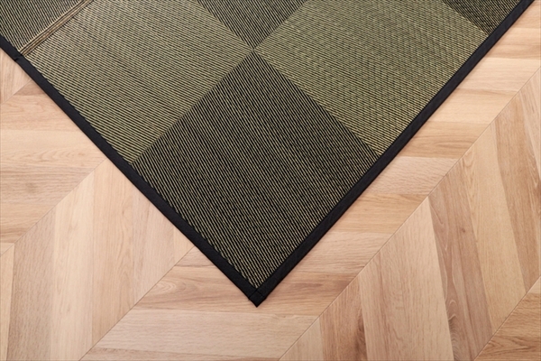 い草 ラグ マット 長方形 3畳 約191×250cm ブラウン 日本製 国産 消臭 