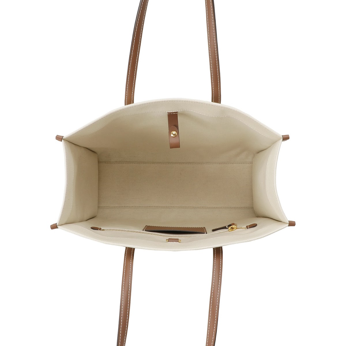 限定品 バーバリー BURBERRY 8044138 A1395 ツートン キャンバス＆レザー スモール フレヤトートバッグ ショルダーバッグ ナチュラル/タ 【IQ1564791078】(57207円)