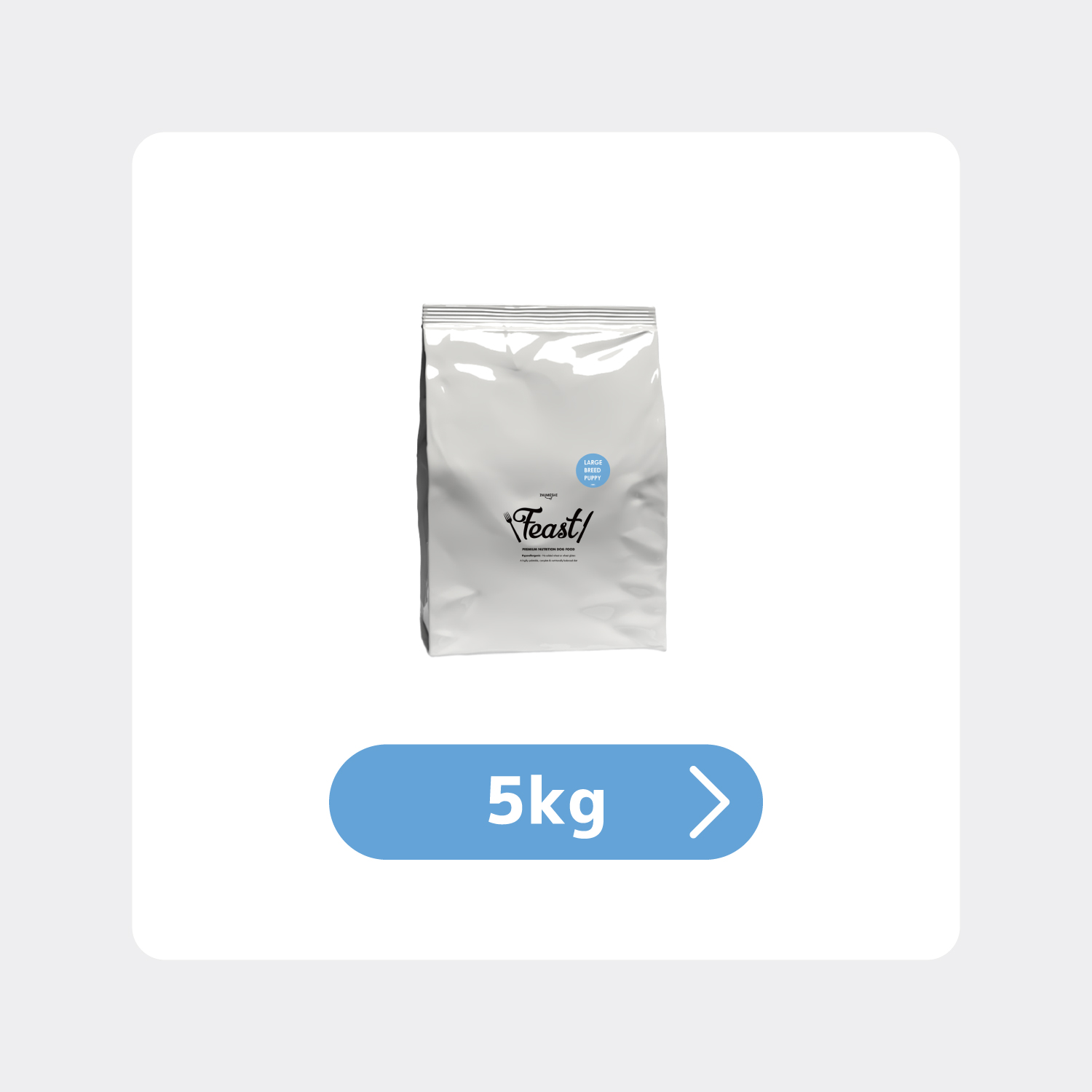 INUMESHI,Feast,フィースト,フィースト,子犬用,大型犬用5kg