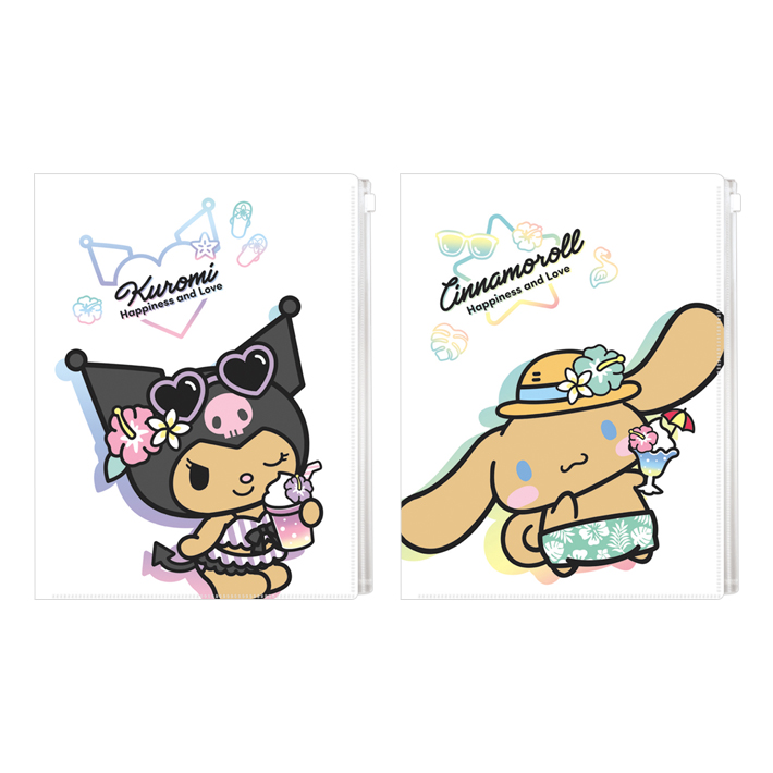 CRUX（クラックス） サンリオキャラクターズ クリアファイル6P+