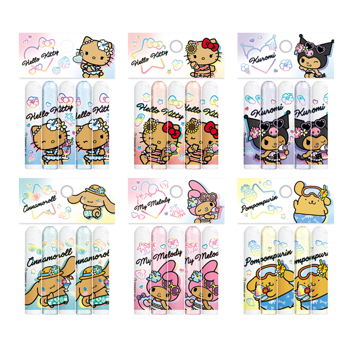 CRUX（クラックス） サンリオ キャラクターズ 鉛筆キャップ 5本組 [M便