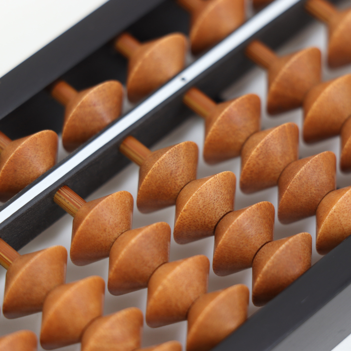 サクラクレパス 雲州堂 そろばん 23桁4玉カバ玉 34400 名入れ無料