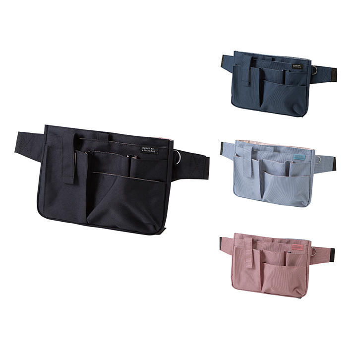 KOKUYO クツワ 文具エプロンバッグ 4カラー BE021 新入学文具 [M