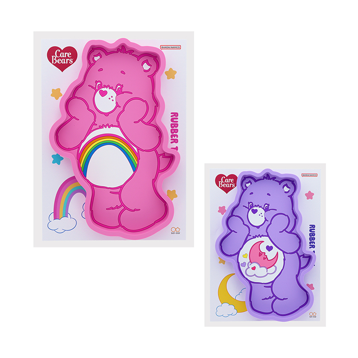 激レア　ケアベア　インテリア サンスター文具 ケアベア ラバートレー 2柄 [M便 1/1] : シブヤ文具