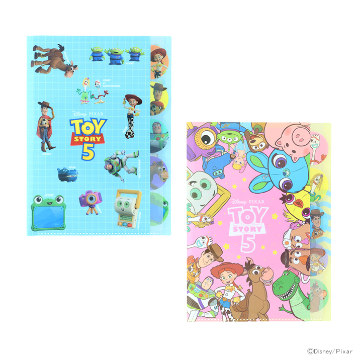 Disney（ディズニー） トイストーリー ダイカットクリアファイル 5P A4