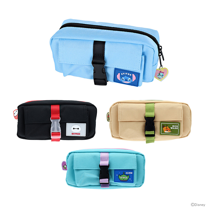 Disney（ディズニー） バックル付ペンケース 4柄 : シブヤ文具 - 通販