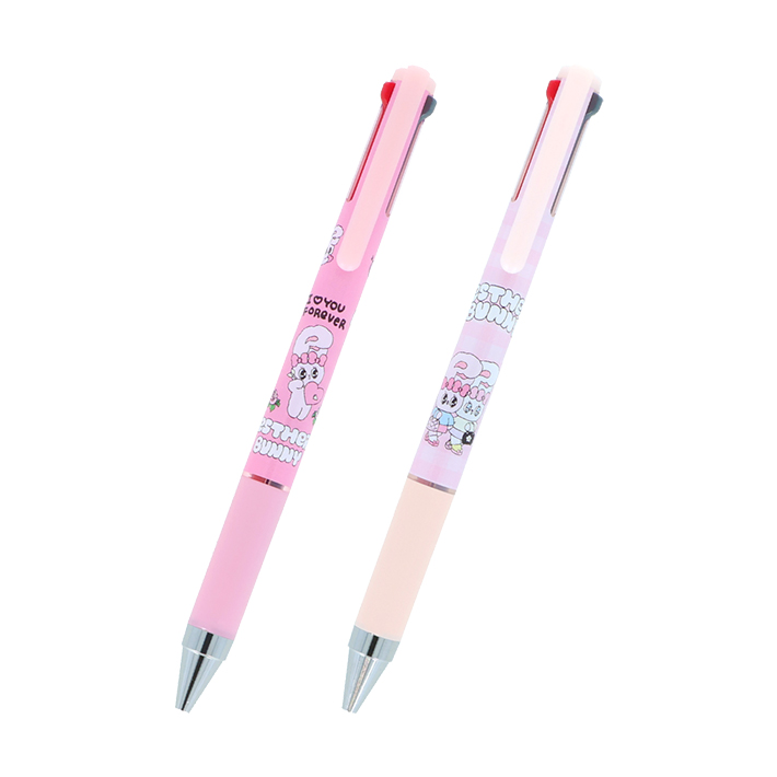 サンスター文具 エスターバニー Juiceup3 3色ボールペン 0.4mm [M便 1