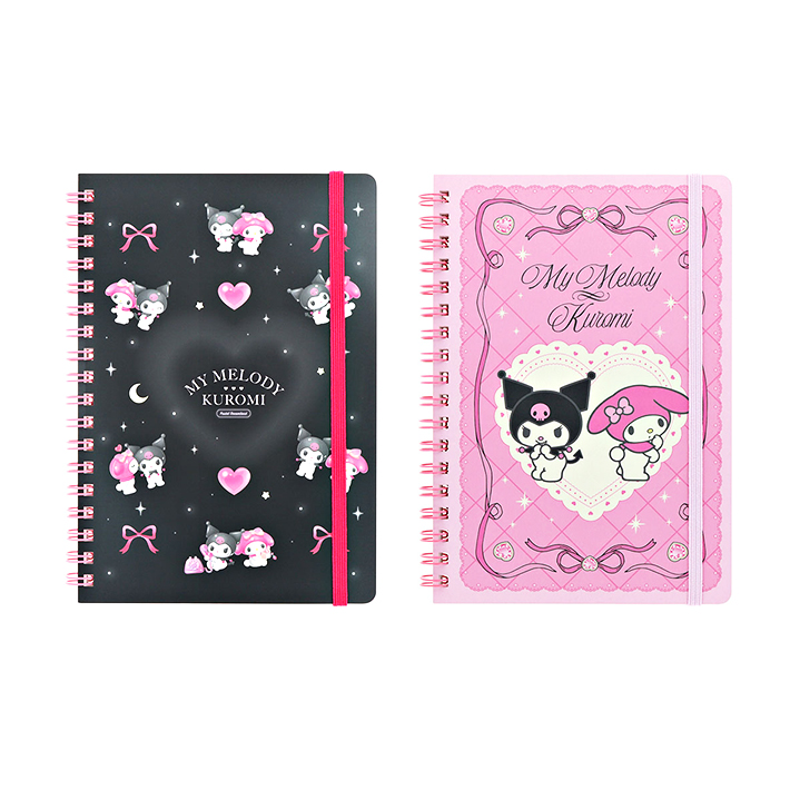 sanrio（サンリオ） マイメロディ クロミ Wリングノート B6 2柄 [M便 1