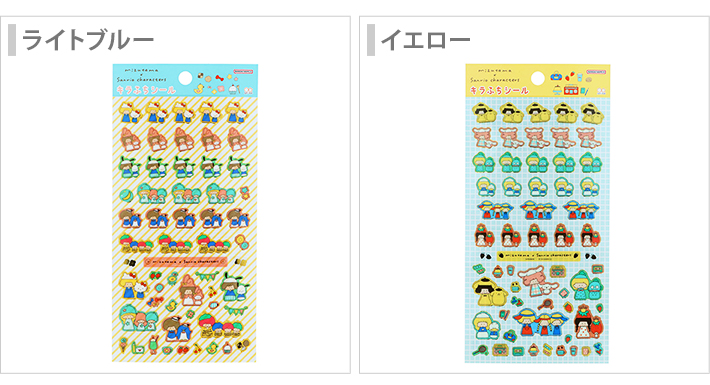 sanrio（サンリオ） mizutama×サンリオキャラクターズ キラふち シール