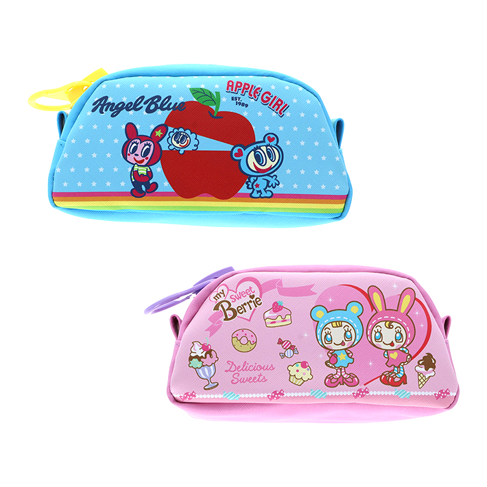 サンスター文具 ナルミヤキャラクターズ デッカジップペンケース 2柄