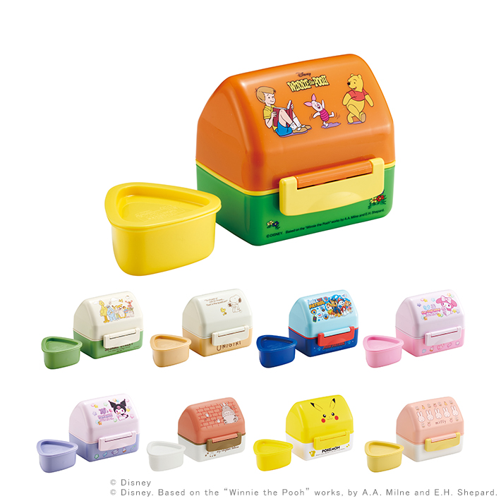 スケーター 抗菌おにぎりランチボックス 240ml 9柄 POT5AG : シブヤ