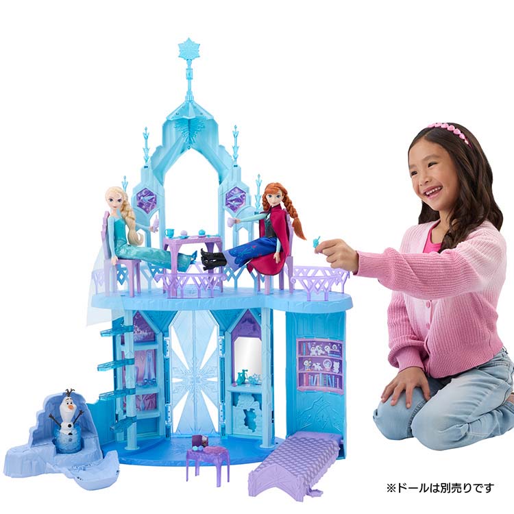 アナと雪の女王 エルサのおおきなこおりのおしろ オラフと小物付 