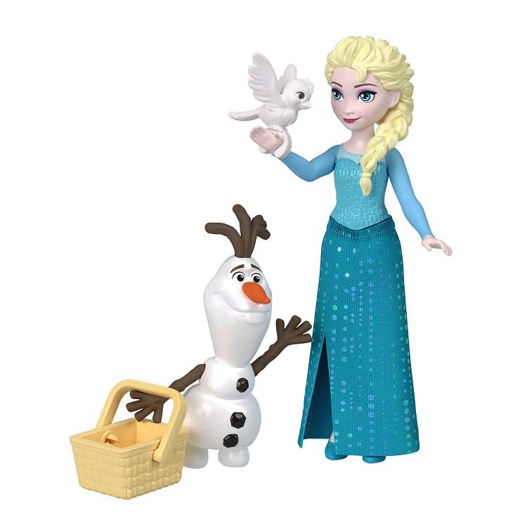 アナと雪の女王 メインキャラクターセット ミニドール オラフ入り
