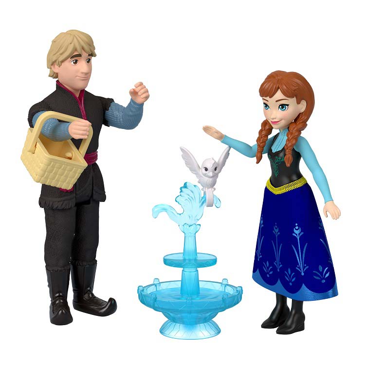 アナと雪の女王 メインキャラクターセット ミニドール オラフ入り
