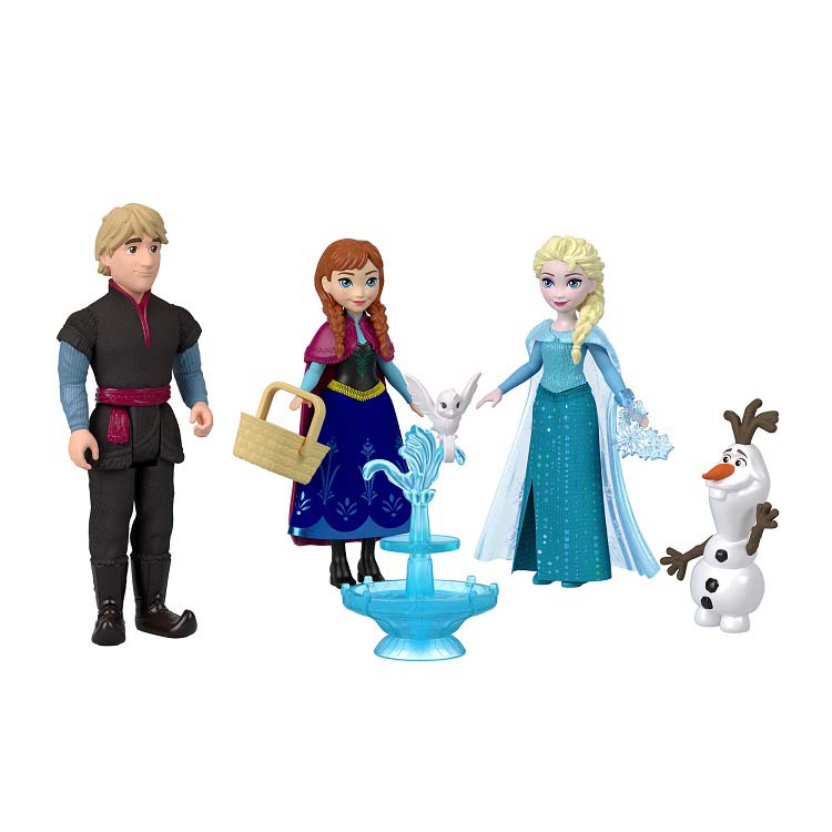 アナと雪の女王 メインキャラクターセット ミニドール オラフ入り