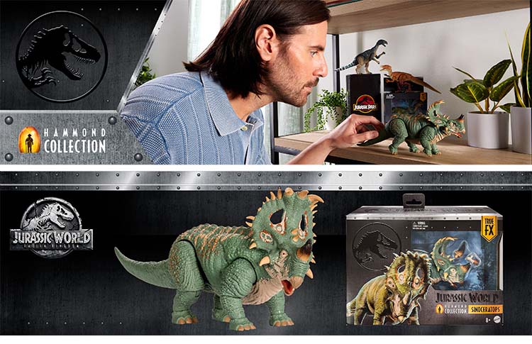 ジュラシックワールド ハモンド・コレクション シノケラトプス JKG88