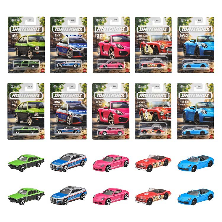 マッチボックス テーマ アソート ヨーロッパ ミニカーBOX販売 GGF12