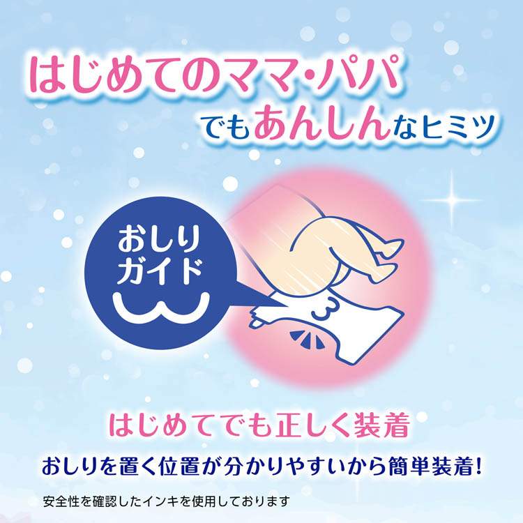 moony ムーニー マシュマロ肌ごこち モレ安心 新生児 お誕生