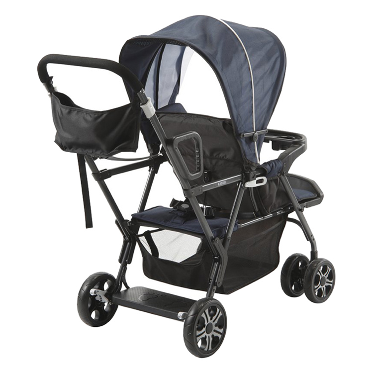 美品 KATOJI ベビーカー ネイビー Joie ベビーカー エアスキップ （ネイビー）」について
