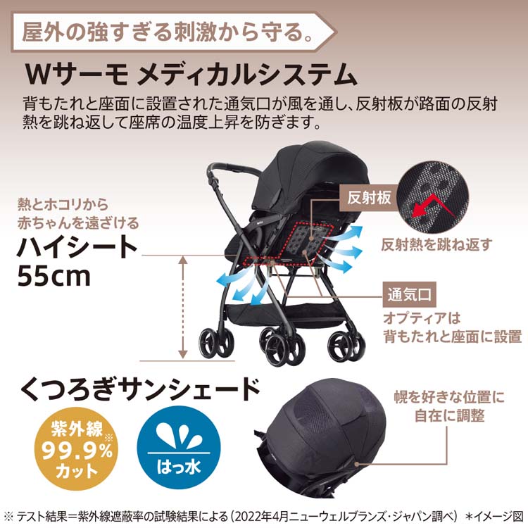 オプティア クッション グレイス オニキスブラックBK ( 1台