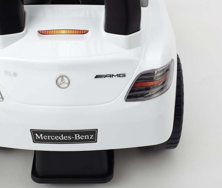 お気に入り】【お気に入り】乗用メルセデスベンツ SLS AMG ホワイト 1台 野中製作所 乗用玩具一般