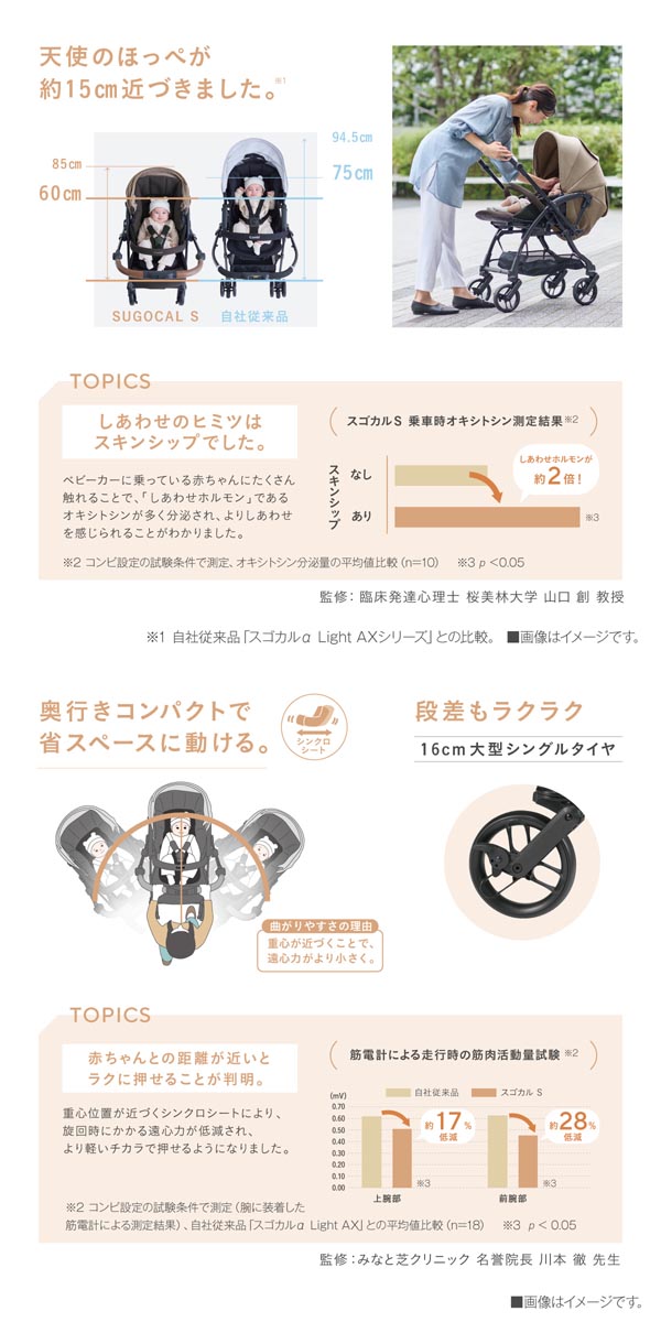 コンビ(combi) スゴカルS エッグショック JA ヘーゼルベージュ a型 ( 1