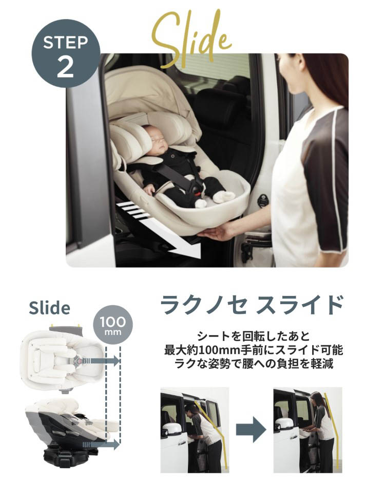 チャイルドシート　AILEBEBE SARATTO SARATTO3 STEP （1才から11才頃まで使えるジュニアシート
