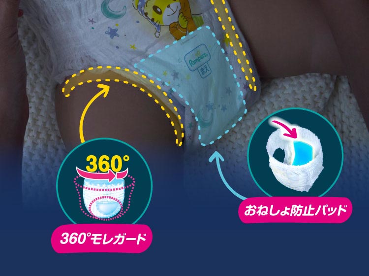 パンパース おやすみパンツ ビッグより大きいサイズ オムツ 15