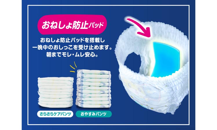 パンパース おやすみパンツ オムツ ビッグ 12-17kg ( 42枚入×2個