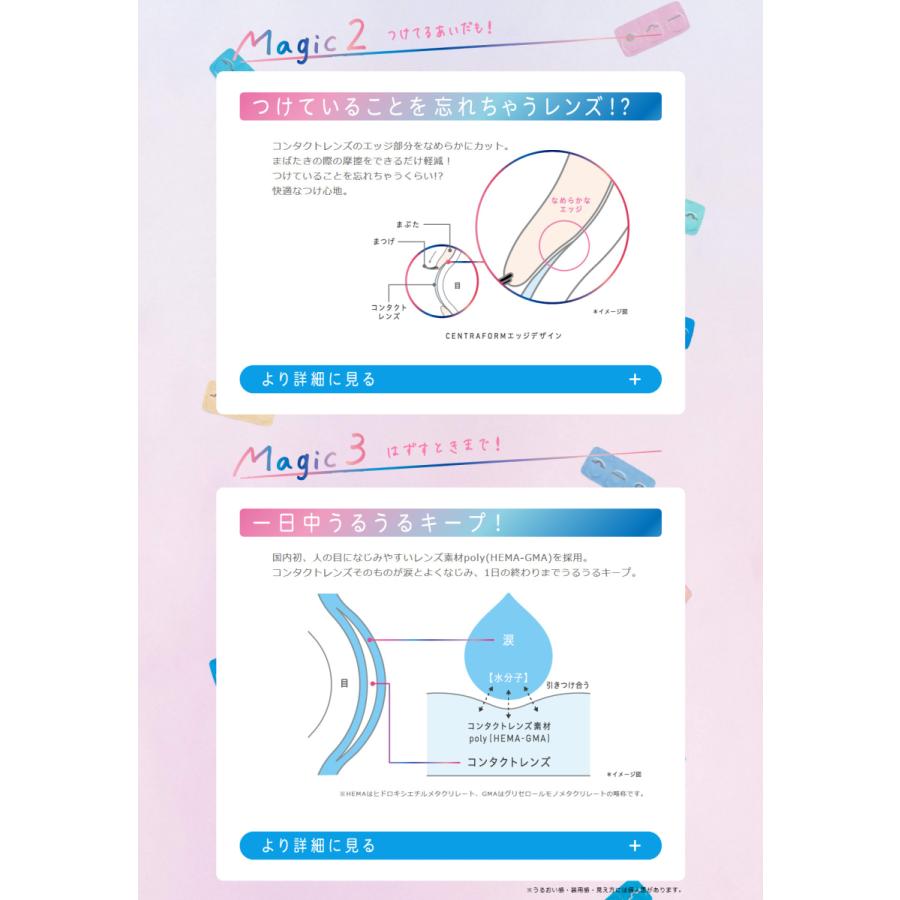 ワンデーマジック メニコン 30枚入 1箱 コンタクトレンズ 1day 1日使い捨て 激安｜netdecontact｜05