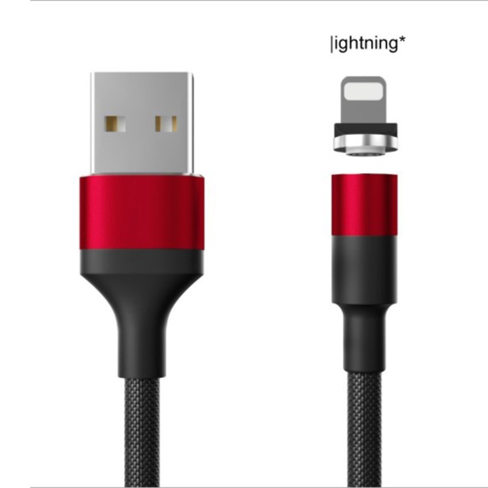 マグネット 充電ケーブル QC3.0 急速充電 iPhone type-C micro USB ケーブル 1m 2m LEDライト 選べる2点セット｜netdirect｜02